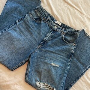 ZARA Distressed Jeans